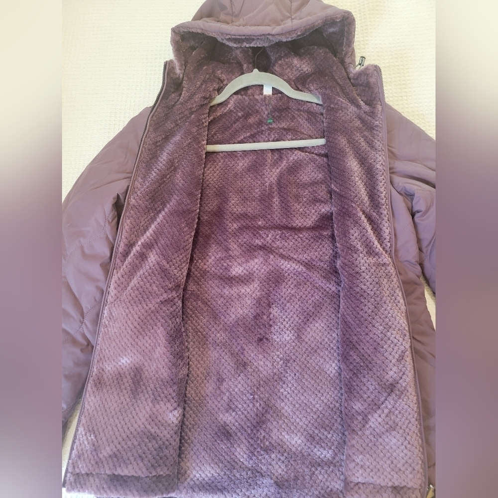 Free Country Purple Quilted Varsity Jacket - Picture 13 of 14